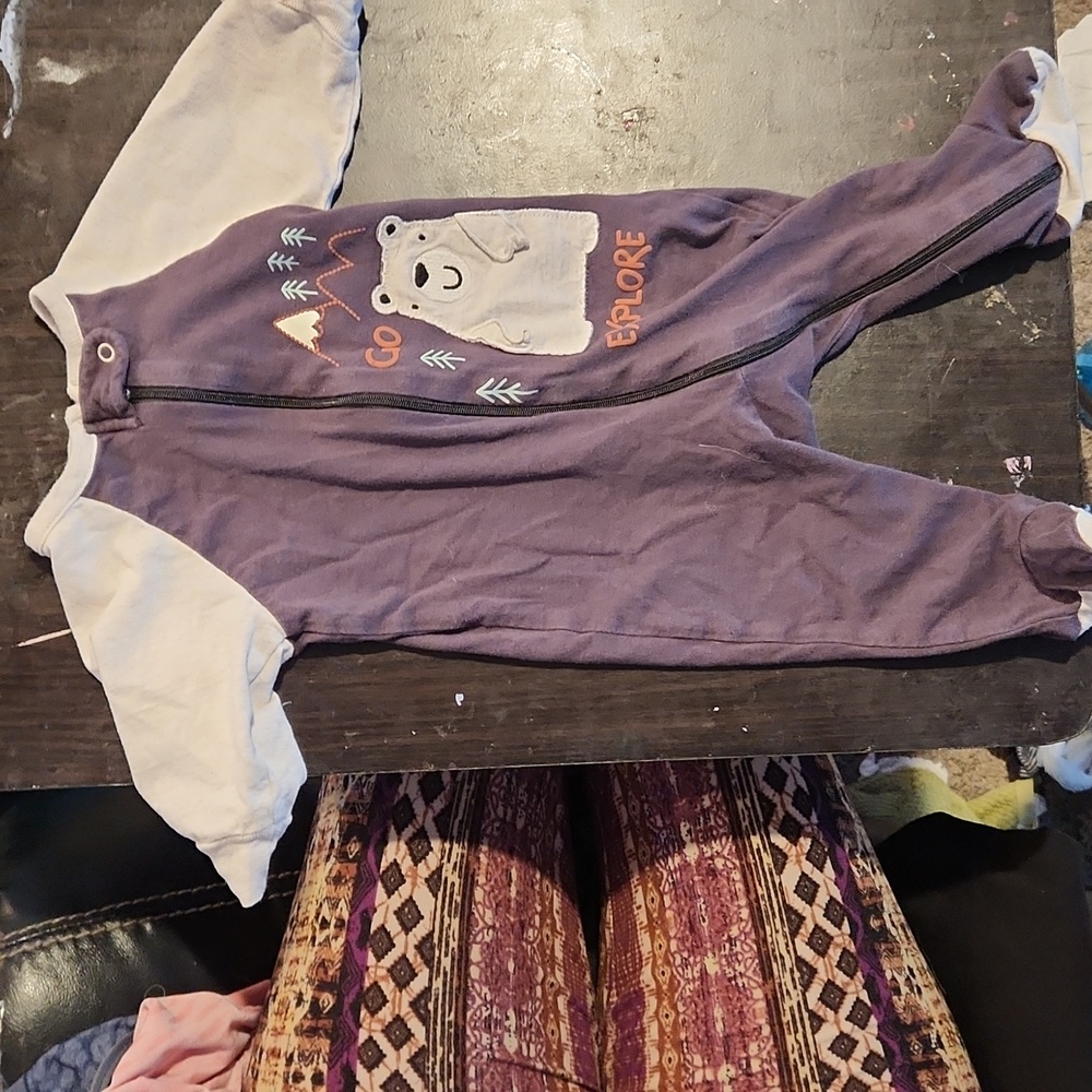 Baby footie Pajamas. Geber and size 0-3 months